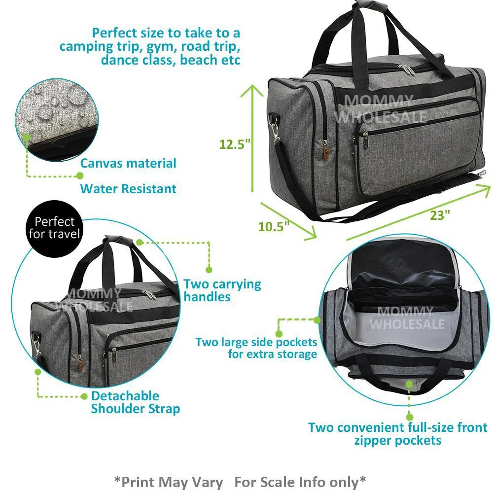 Baseball NGIL Canvas 23 Duffle Bag