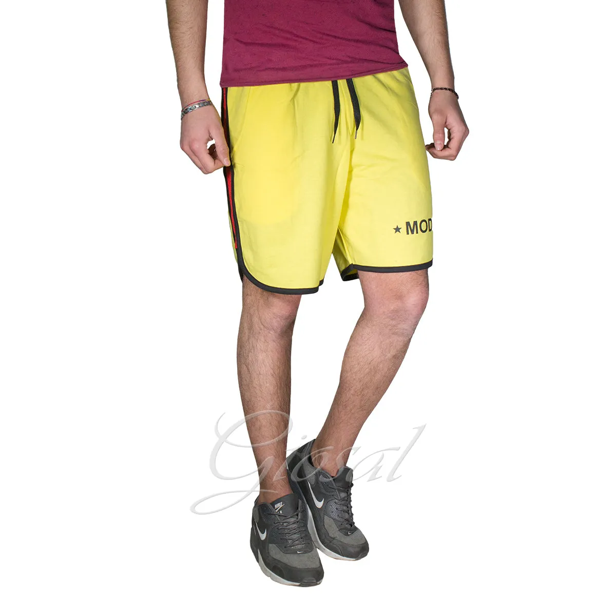 Bermuda Pantaloncino Pantalone Corto Uomo Tuta Sport Pantalaccio GIOSAL-PC1121A
