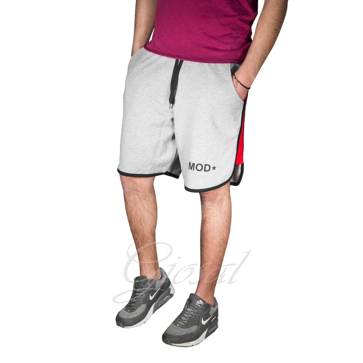 Bermuda Pantaloncino Pantalone Corto Uomo Tuta Sport Pantalaccio GIOSAL-PC1121A