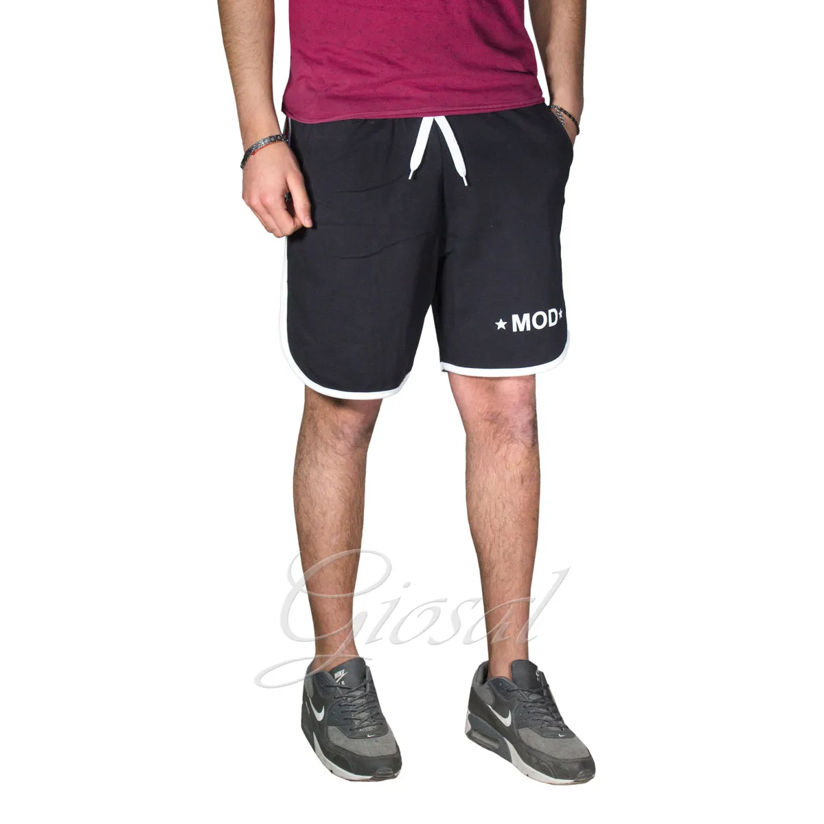 Bermuda Pantaloncino Pantalone Corto Uomo Tuta Sport Pantalaccio GIOSAL-PC1121A