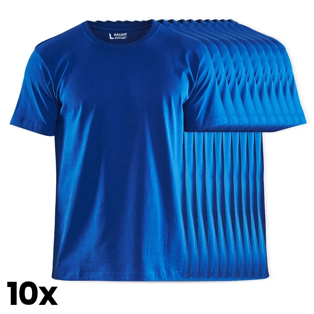 Bl&#xE5;kl&#xE4;der&#x20;3302-1030&#x20;T-shirt&#x20;10-Pack&#x20;-&#x20;Cornflower&#x20;Blue