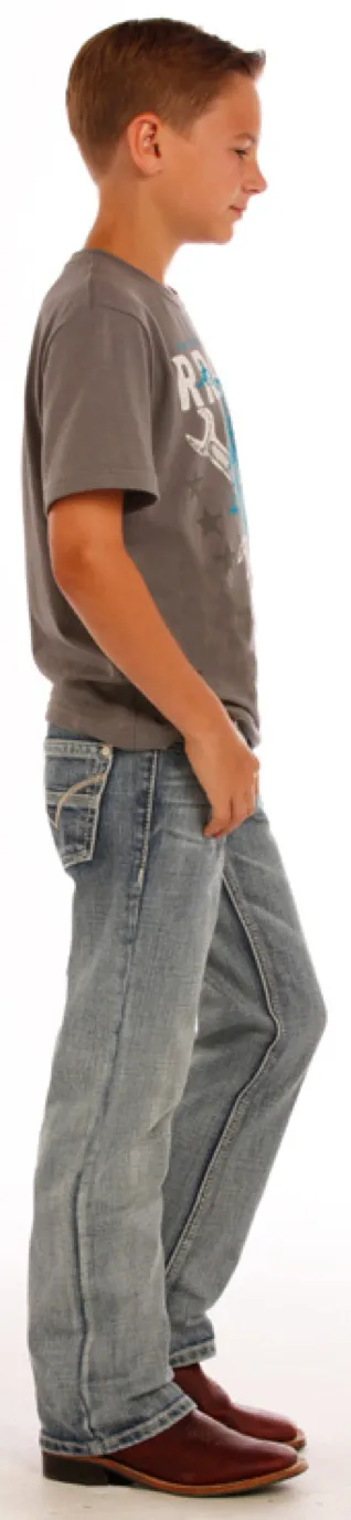 Boy's Panhandle Rock & Roll BB-1467 Regular Fit Boot Cut Jean FINAL SALE