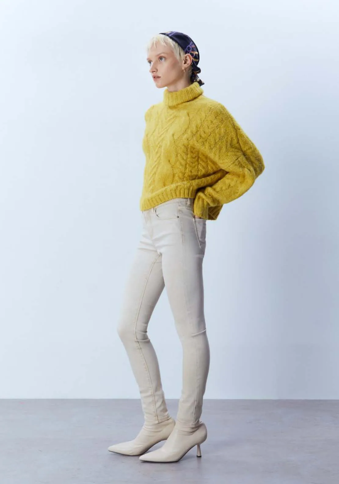 Coloured skinny jeans - Grey