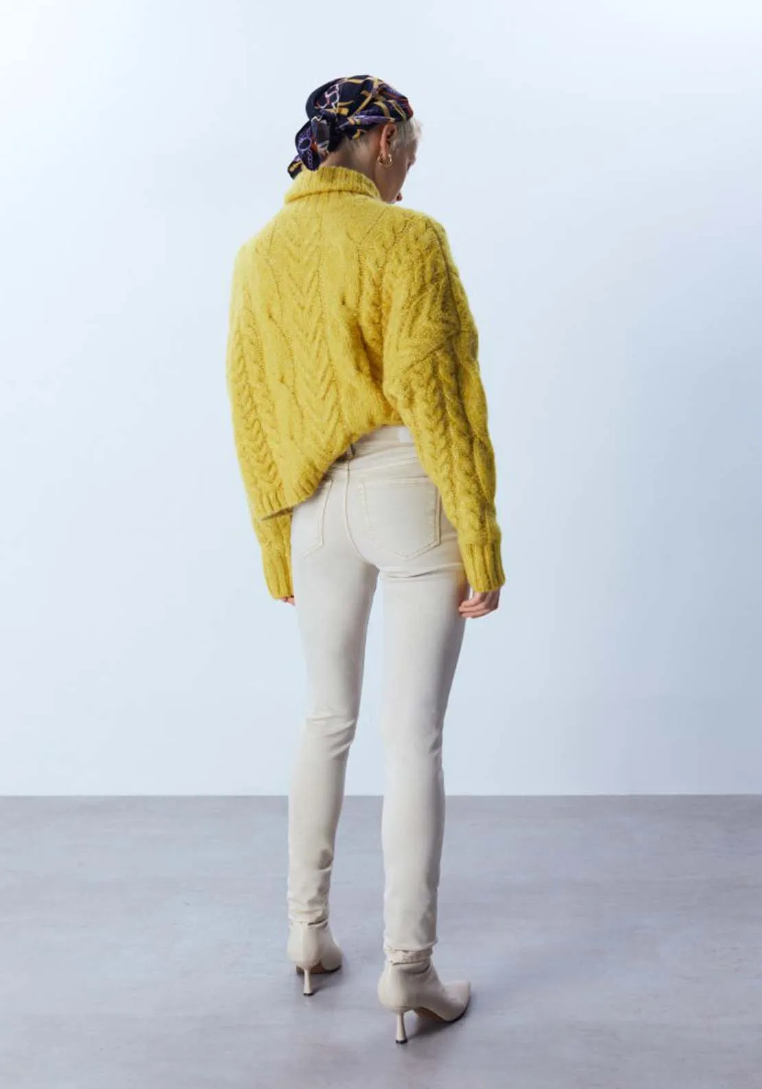 Coloured skinny jeans - Grey