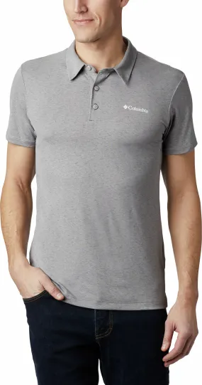 Columbia Men´s Triple Canyon Tech Polo Columbia Grey Heather | Buy Columbia Men´s Triple Canyon Tech Polo Columbia Grey Heather here | Outnorth