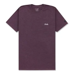 DAILY HEATHER T-SHIRT - PLUM