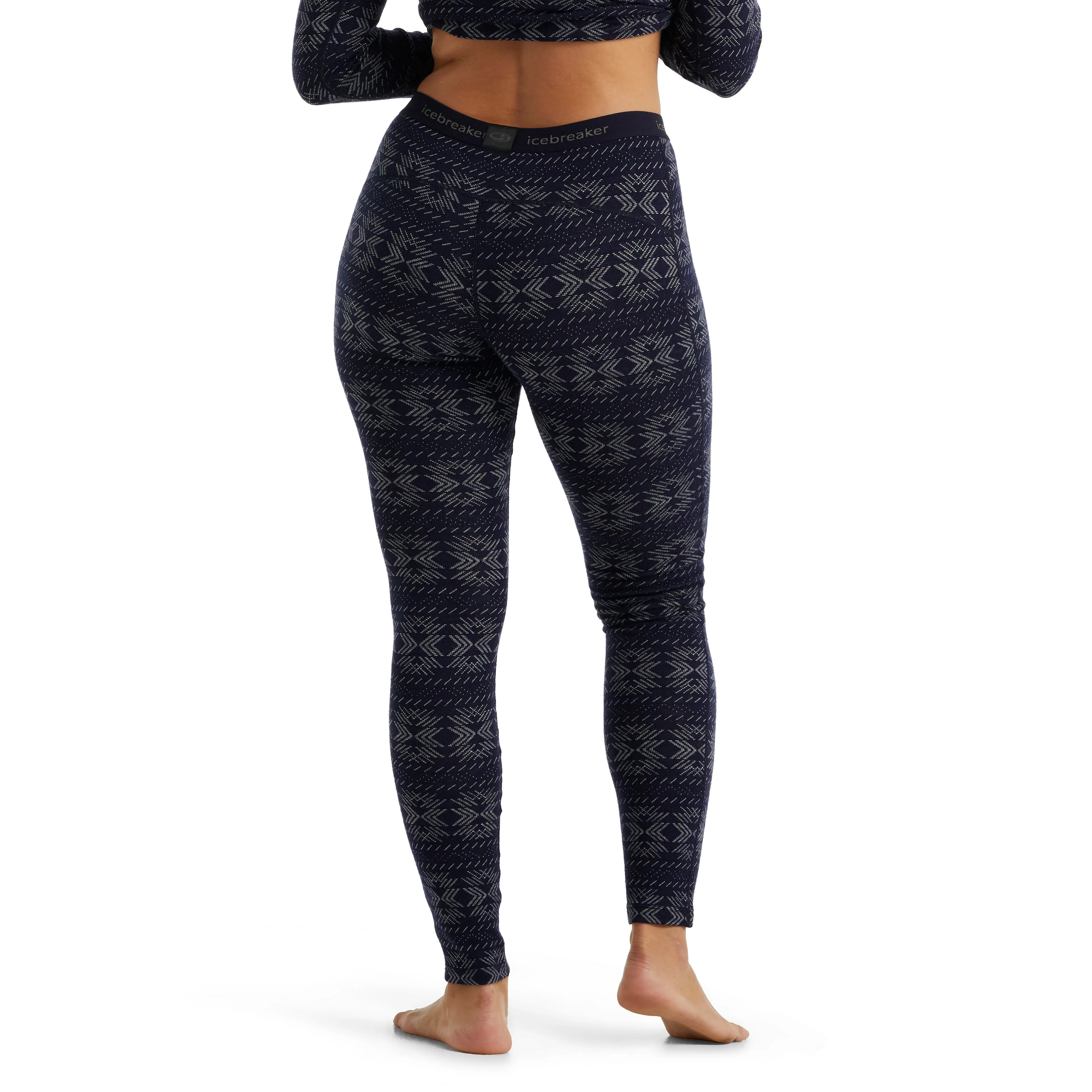 Icebreaker Women&#x27;s 250 Vertex Leggings Crystalline Midnight Navy | Buy Icebreaker Women&#x27;s 250 Vertex Leggings Crystalline Midnight Navy here | Outnorth