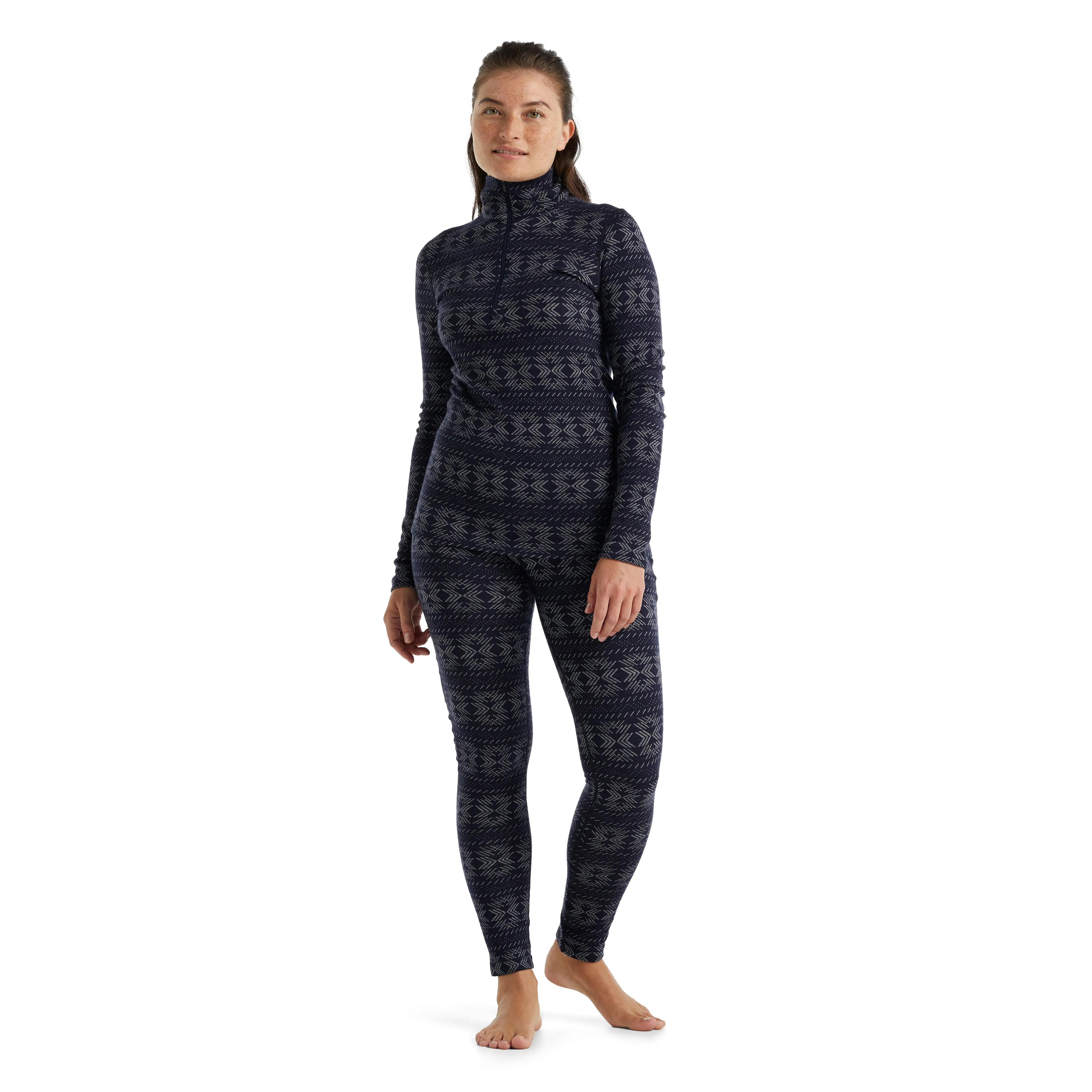 Icebreaker Women&#x27;s 250 Vertex Leggings Crystalline Midnight Navy | Buy Icebreaker Women&#x27;s 250 Vertex Leggings Crystalline Midnight Navy here | Outnorth