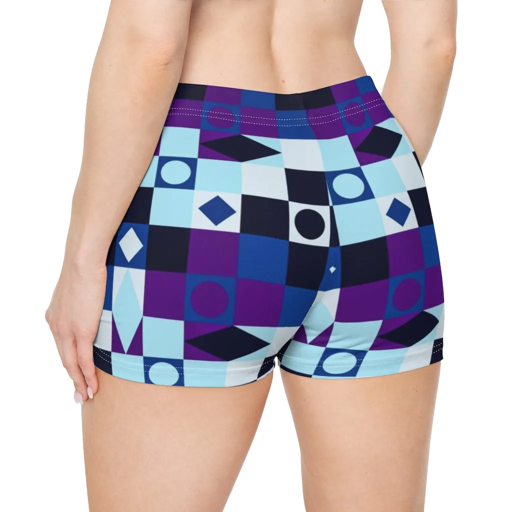M Kemp Brand Print Women's Shorts