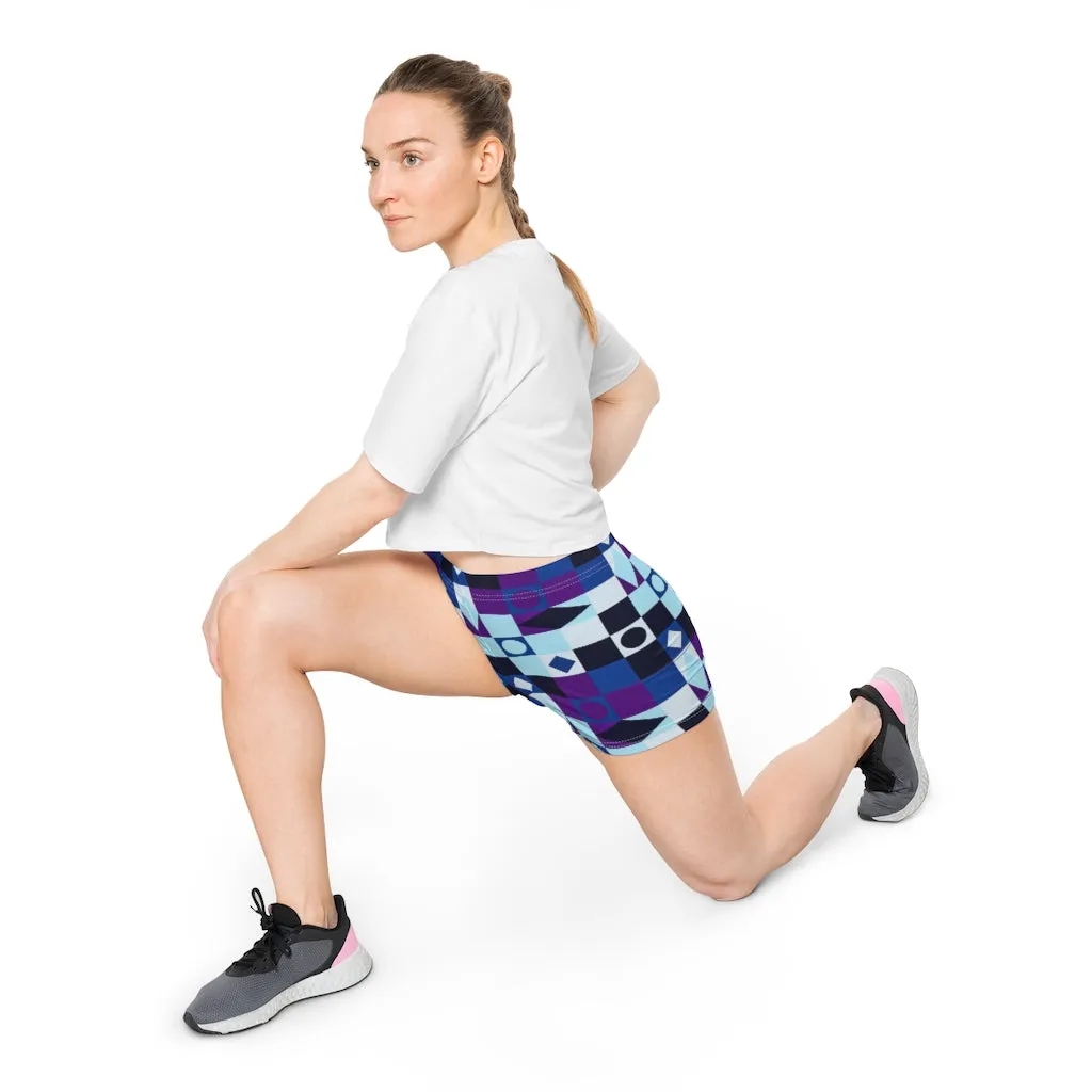 M Kemp Brand Print Women's Shorts