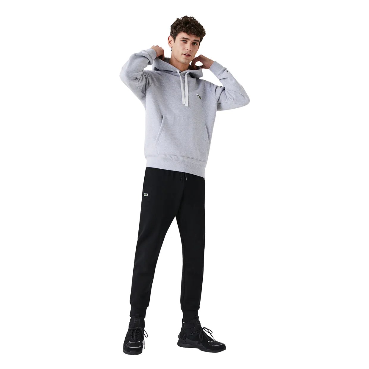 Pantaloni Tuta Tennis Lacoste Sport Nero