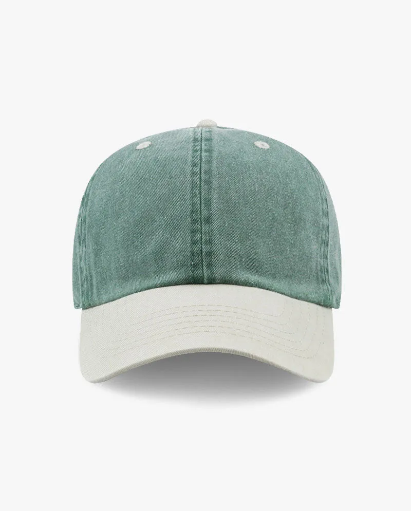 The Hat Depot - Pigment Baseball Cap_Two tone