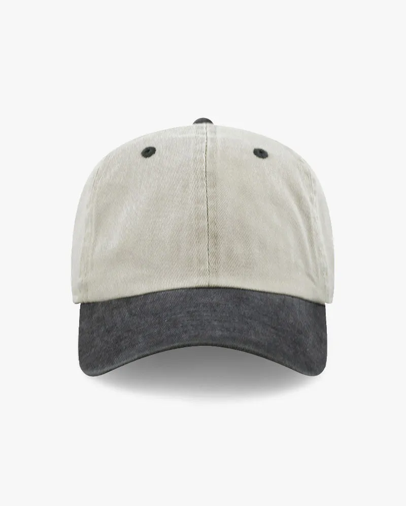The Hat Depot - Pigment Baseball Cap_Two tone