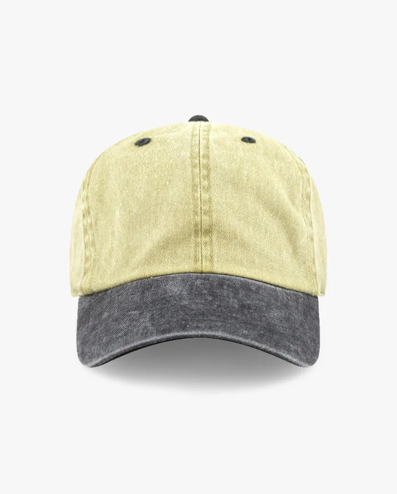 The Hat Depot - Pigment Baseball Cap_Two tone