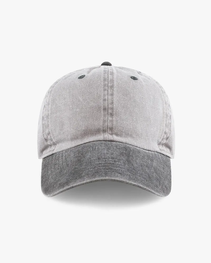 The Hat Depot - Pigment Baseball Cap_Two tone