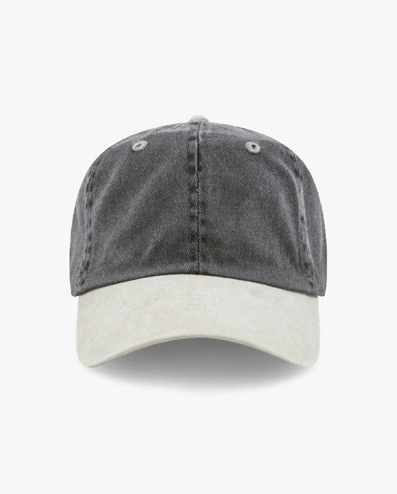 The Hat Depot - Pigment Baseball Cap_Two tone