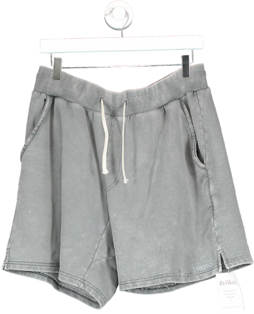 Vanquish Grey Essential Regular Fit Shorts UK L